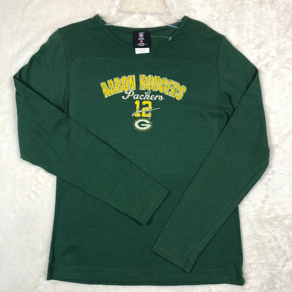 VF Imagewear Tops - Aaron Rodgers Green Bay Packers #12 Top Shirt M VF Imagewear Tops - Aaron Rodgers Green Bay Packers #12 Top Shirt M